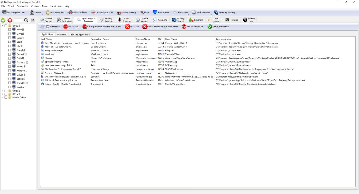 software to monitor computer activity